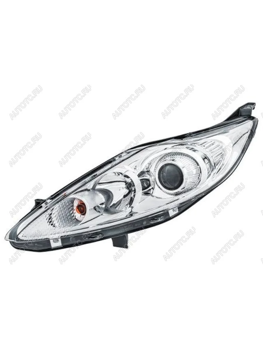 Левая фара (с электрокорректором, линзован) Bodyparts Ford Fiesta 6 хэтчбэк 5 дв. дорестайлинг (2008-2012)  в Керчи Республика Крым