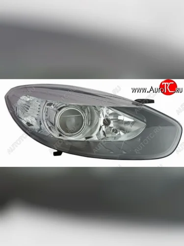 Левая фара (с электрокорректором, линзован) Bodyparts Renault Fluence рестайлинг (2012-2016)