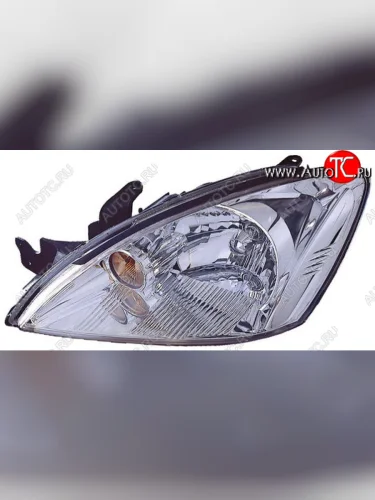 Левая фара (без корректора) BodyParts Mitsubishi Lancer 9 CS седан 1-ый рестайлинг (2003-2005)