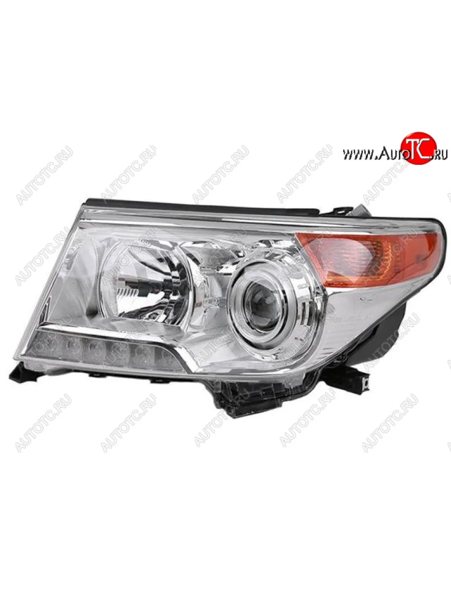 Левая фара (с электрокорректором, ксенон) BODYPARTS Toyota Land Cruiser 200 1-ый рестайлинг (2012-2015)  в Самаре Самарской области