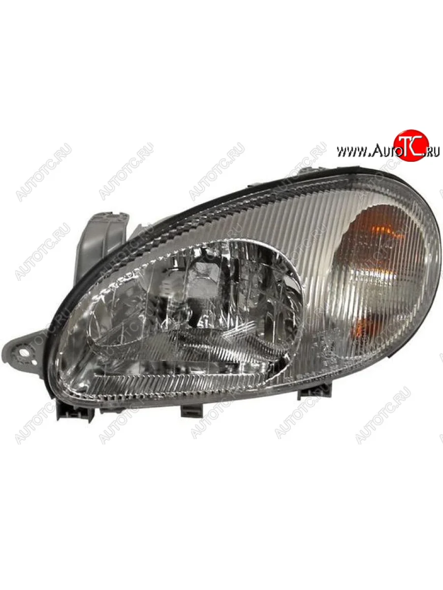 Левая фара (под корректор) CHINA Daewoo Lanos T100 хэтчбэк 5 дв. дорестайлинг (1997-2002)  с доставкой в г. Пермь