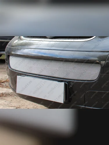Защита радиатора Стрелка11 Стандарт (хром) Volkswagen Multivan T5  дорестайлинг (2003-2009)