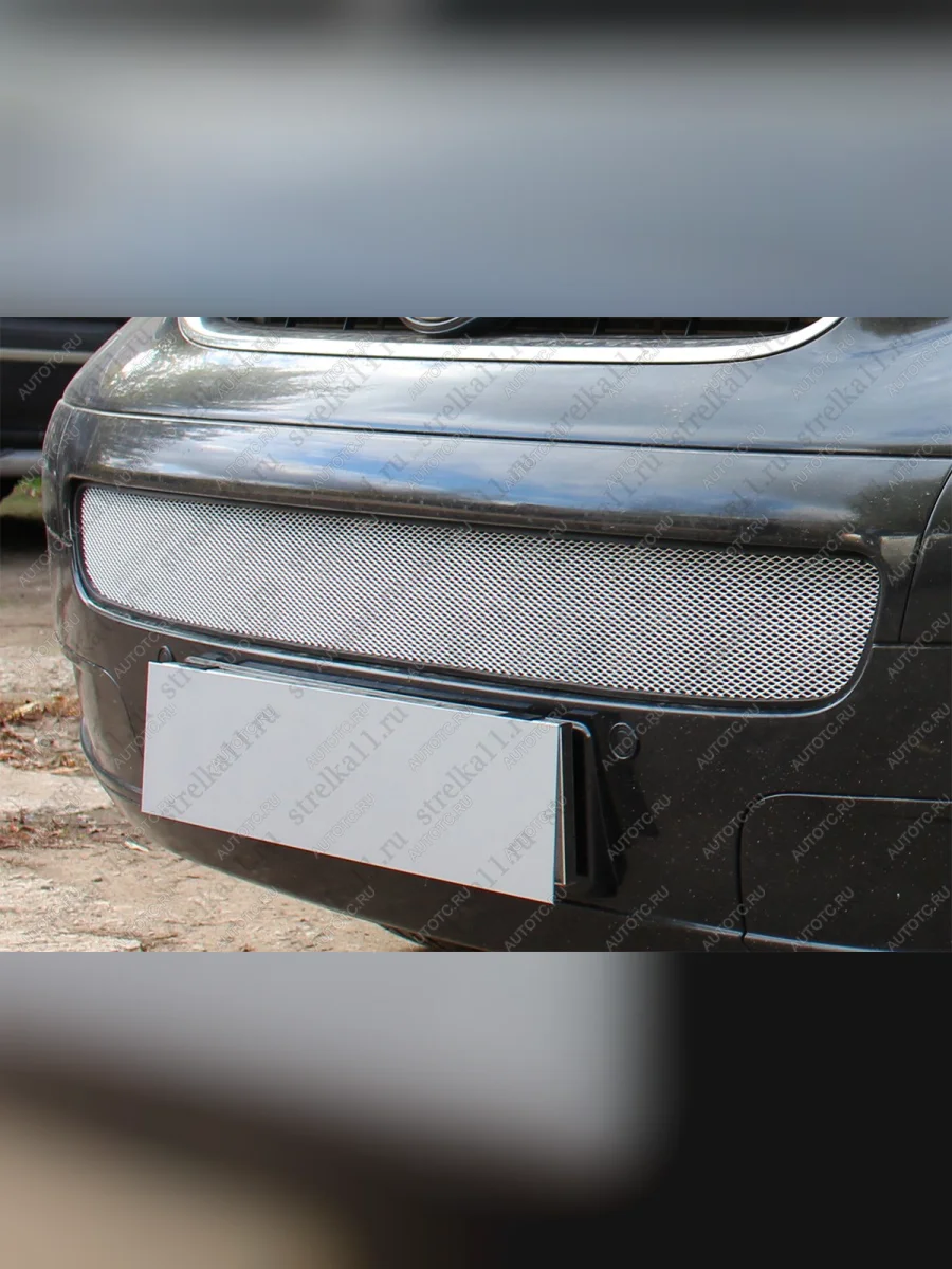 Защита радиатора Стрелка11 Стандарт Volkswagen Multivan T5  дорестайлинг (2003-2009) (хром)  в Перми Пермском крае