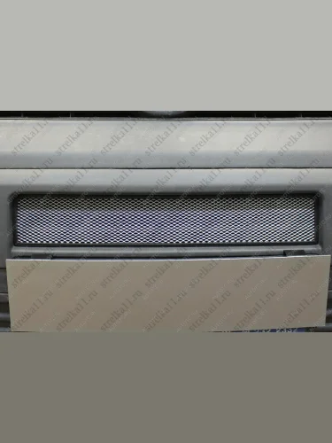 Защита радиатора Стрелка11 Стандарт (хром) Volkswagen Transporter T5 дорестайлинг (2003-2009)