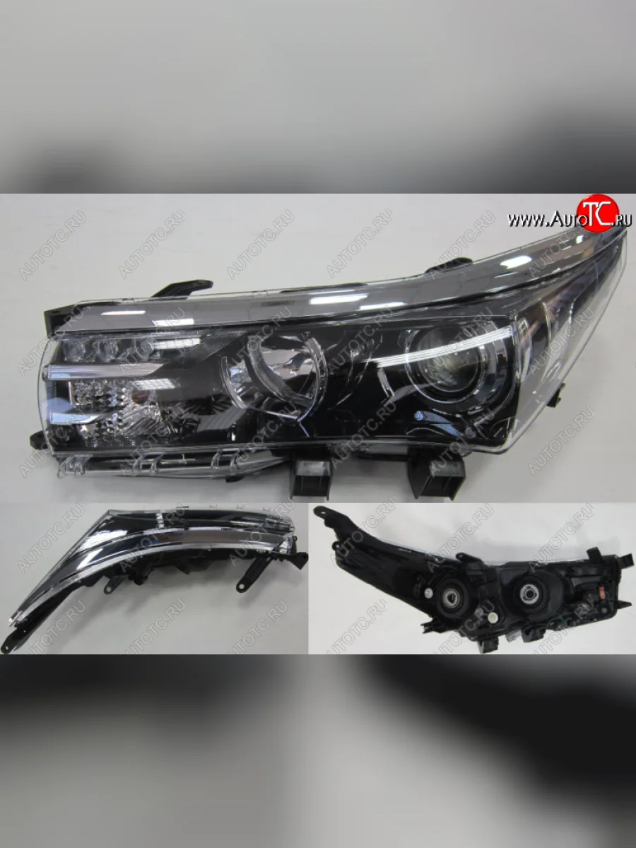 Левая фара (с электрокорректором, диодная) BODYPARTS Toyota Corolla E180 дорестайлинг (2013-2016)  в Самаре Самарской области