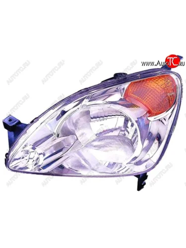 Левая фара BODYPARTS Honda CR-V RD4,RD5,RD6,RD7,RD9  дорестайлинг (2001-2004)