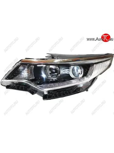 Левая фара (диодная) CHINA KIA Optima 4 JF дорестайлинг седан (2016-2018)