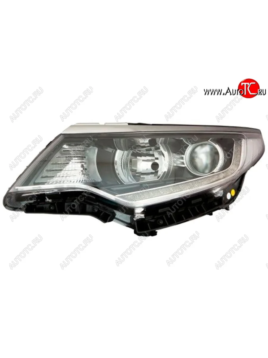 Левая фара (линзован) CHINA KIA Optima 4 JF дорестайлинг седан (2016-2018)  в Перми Пермском крае