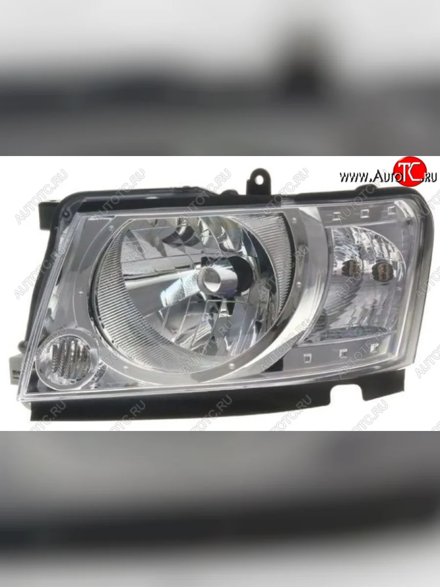 Левая фара (без корректора) BodyParts Nissan Patrol 5 Y61 2-ой рестайлинг (2004-2010)  в Самаре Самарской области