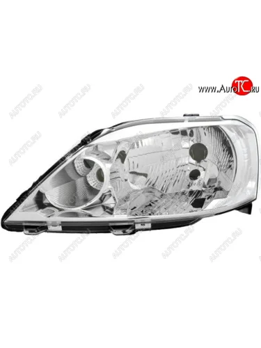 Левая фара BODYPARTS Renault Logan 1 рестайлинг (2010-2016)