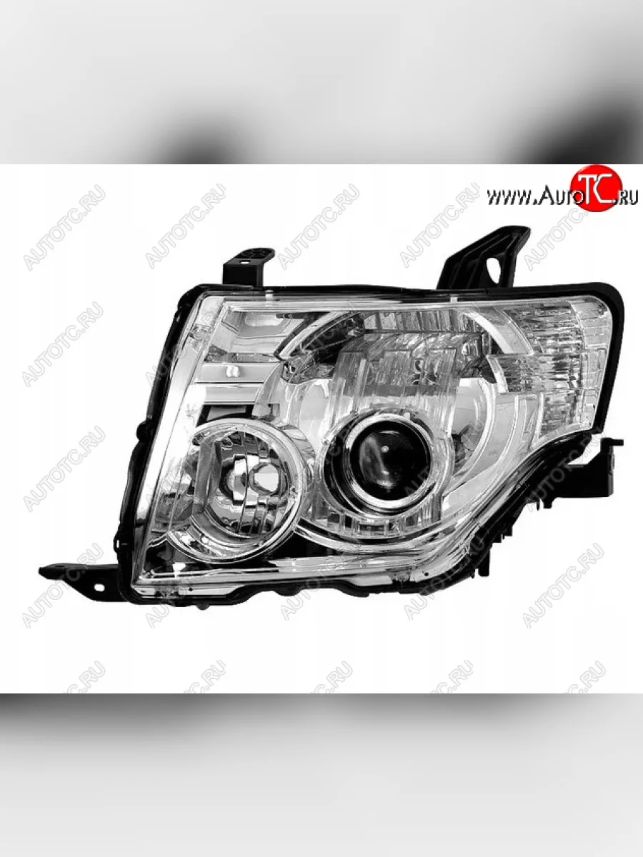 Левая фара (ксенон) BODYPARTS Mitsubishi Pajero 4 V80 дорестайлинг (2006-2011)  в Самаре Самарской области