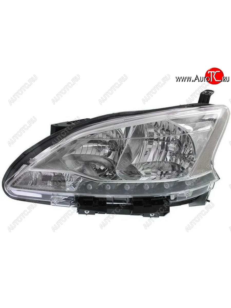 Левая фара (диодная) BODYPARTS Nissan Sentra 7 B17 седан (2014-2017)  в Самаре Самарской области