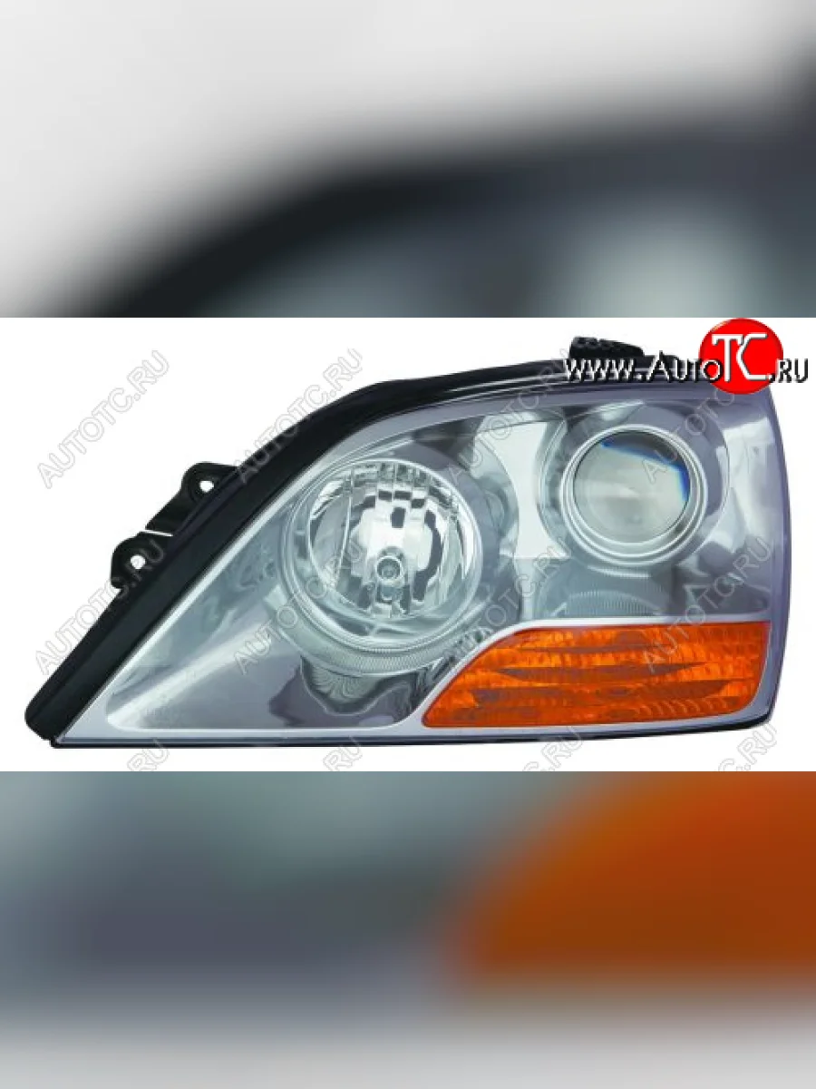 Левая фара (линзован, корректор) BodyParts KIA Sorento BL рестайлинг (2006-2010)  в Керчи Республика Крым