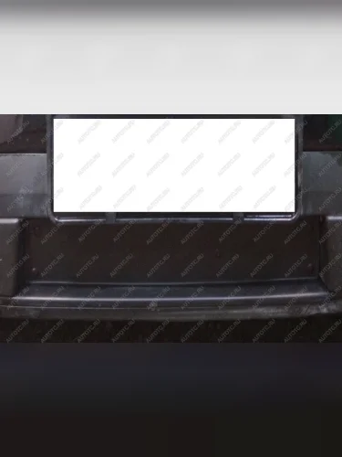 Зимняя заглушка решетки радиатора Стрелка11 (черная) Ford Explorer U502 дорестайлинг (2010-2016)