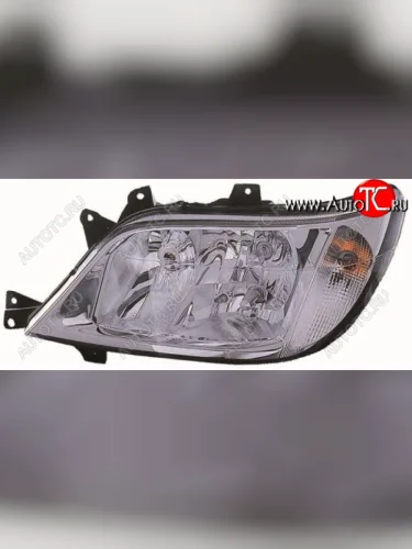 Левая фара (под корректор, без противотум) BodyParts Mercedes-Benz Sprinter W905 рестайлинг (2000-2006)