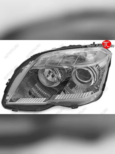 Левая фара (с электрокорректором, линзован) BodyParts Mercedes-Benz GLK class X204 дорестайлинг (2008-2012)
