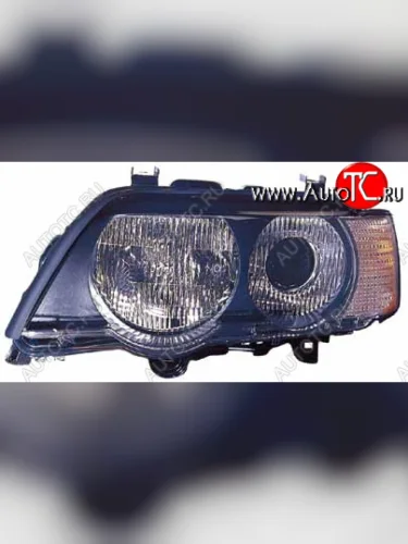 Левая фара (с электрокорректором, ксенон) BodyParts BMW X5 E53 дорестайлинг (1999-2003)
