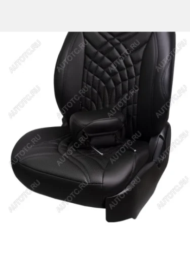 Комплект чехлов для сидений (РЗС 60/40 3Г Орегон) БАЙРОН ст ЖУК Lord Autofashion (черный, вставка черная, строчка черная) Suzuki Swift ZC72S дорестайлинг, хэтчбэк 5 дв. (2010-2013)