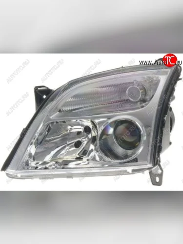 Левая фара (под корректор, ксенон) DEPO Opel Vectra C седан дорестайлинг (2002-2005)