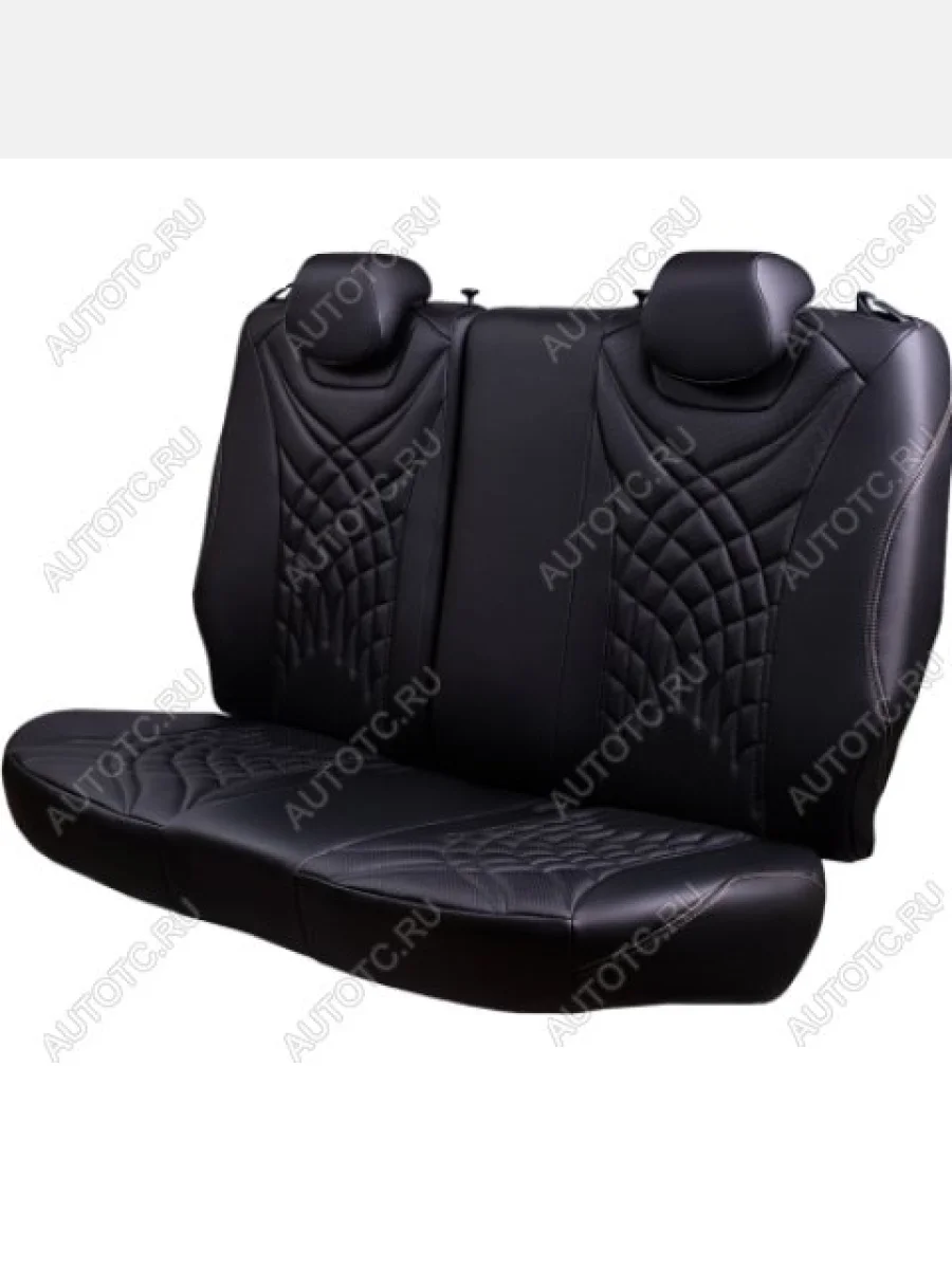 Комплект чехлов для сидений (РЗС 60/40 3Г Орегон) БАЙРОН ст ЖУК Lord Autofashion Mitsubishi ASX дорестайлинг (2010-2012) (черный, вставка черная, строчка бежевая)  в Перми Пермском крае