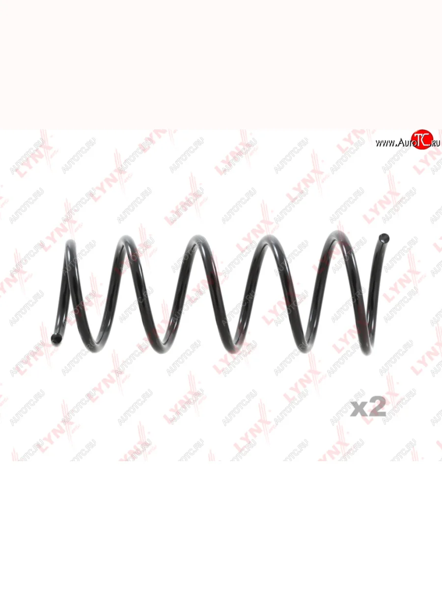 Пружина передней подвески LYNX Renault Duster HS дорестайлинг (2010-2015)  в Перми Пермском крае
