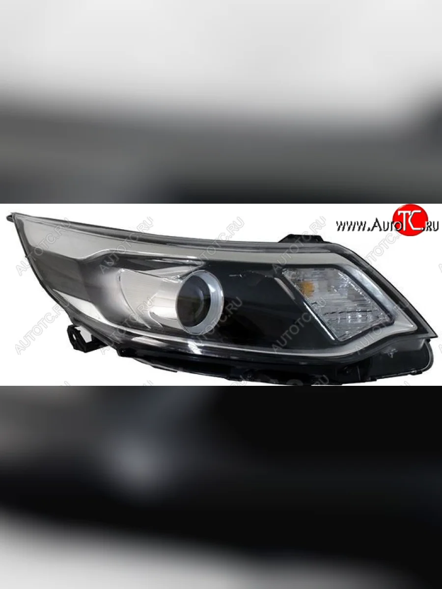 Правая фара (корректор, линзован) BodyParts KIA Rio 3 QB рестайлинг седан (2015-2017)  в Перми Пермском крае