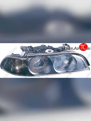 Правая фара (с электрокорректором, линзован) BodyParts BMW 5 серия E39 седан дорестайлинг (1995-2000)