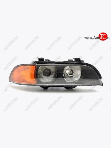 Правая фара (с электрокорректором, линзован) BodyParts BMW 5 серия E39 седан дорестайлинг (1995-2000)