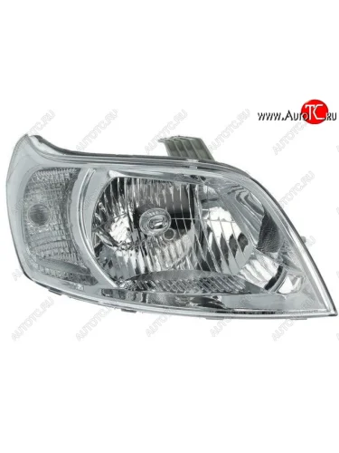 Правая фара BODYPARTS (с электрокорректором) Chevrolet Aveo T250 седан рестайлинг (2006-2011)