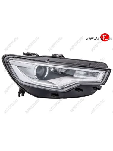 Правая фара (с электрокорректором, ксенон) BodyParts Audi A6 C7 дорестайлинг, седан (2010-2014)
