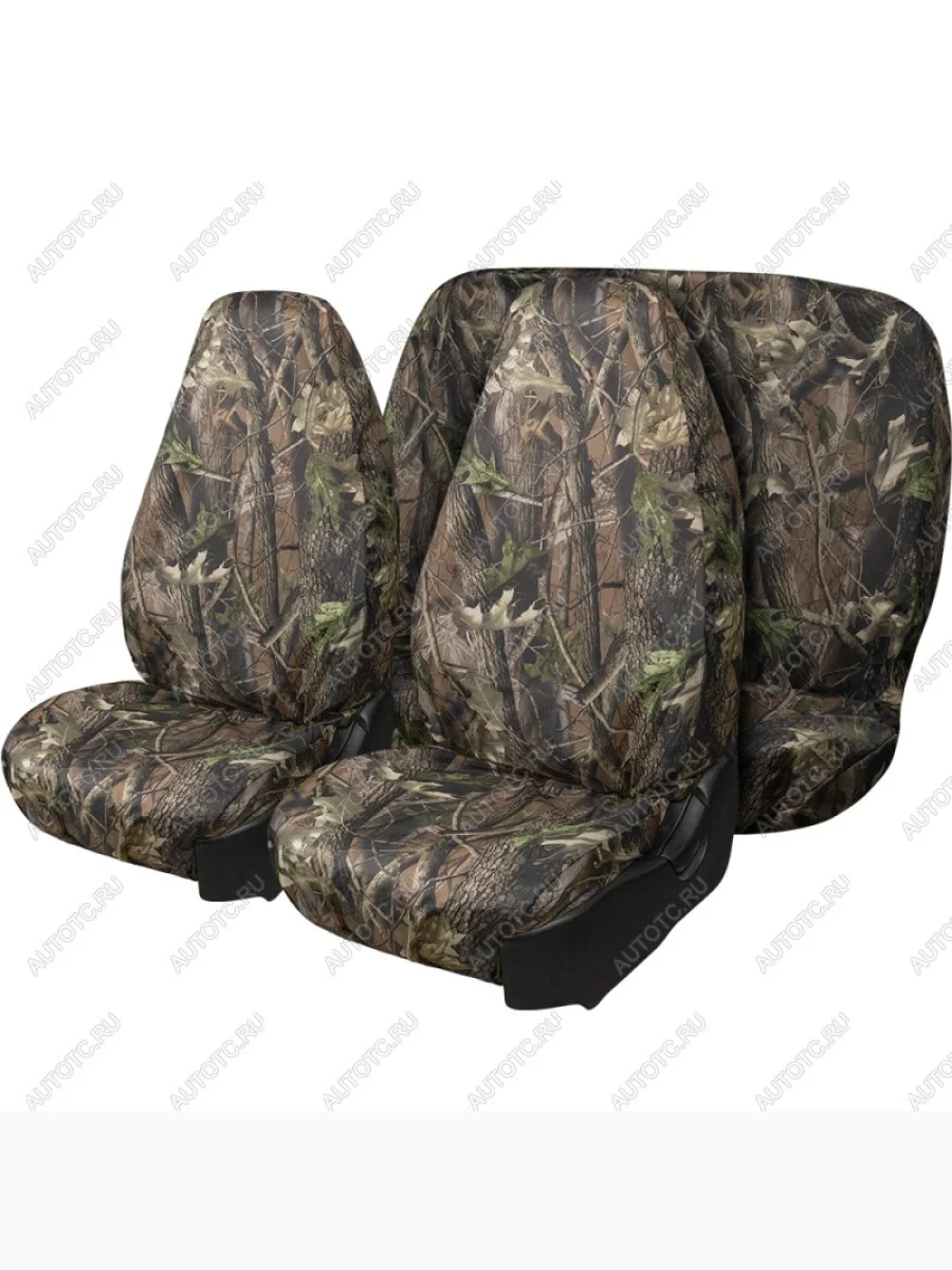 Комплект чехлов для сидений (5 мест Оксфорд ) ОХОТА-РЫБАЛКА универсал Lord Autofashion УРАЛ NEXT рестайлинг (2015-2025) (Осенний клен №5)  в Перми Пермском крае