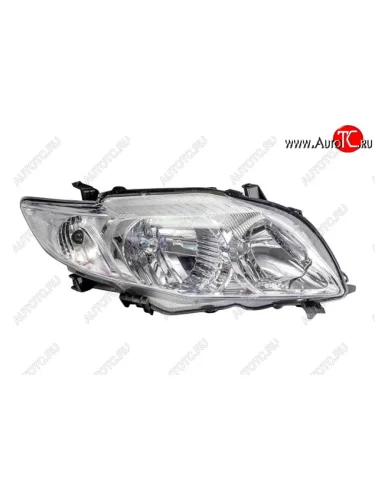 Правая фара (под корректор) BodyParts Toyota Corolla E150 седан дорестайлинг (2006-2010)
