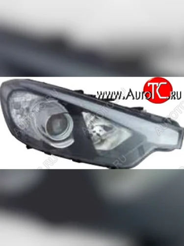 Правая фара (под корректор, линзован) BODYPARTS KIA Cerato 3 YD дорестайлинг седан (2013-2016)