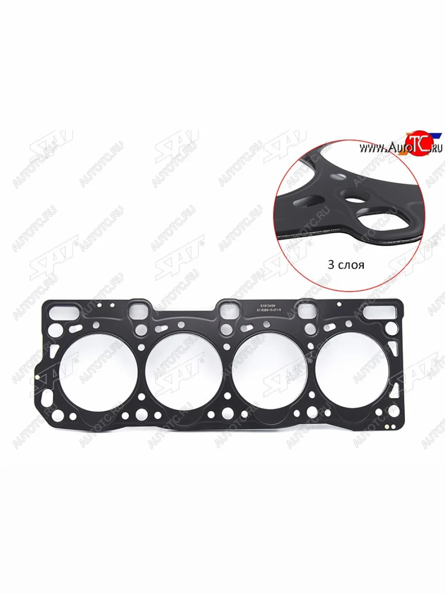 Прокладка ГБЦ металл SAT KIA Bongo 4 PU рестайлинг (2012-2025)  в Керчи Республика Крым
