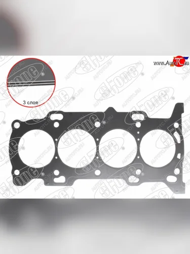 Прокладка ГБЦ 1-2AR-FE STONE Lexus RX270 AL10 дорестайлинг (2010-2012)