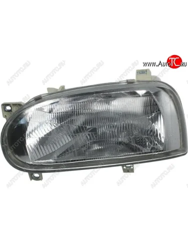 Правая фара (одноламповая) BodyParts Volkswagen Golf 3 Mk3 хэтчбэк 5 дв. (1991-1998)
