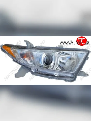 Правая фара (корректор) BodyParts  Toyota Highlander XU40 рестайлинг (2010-2013)