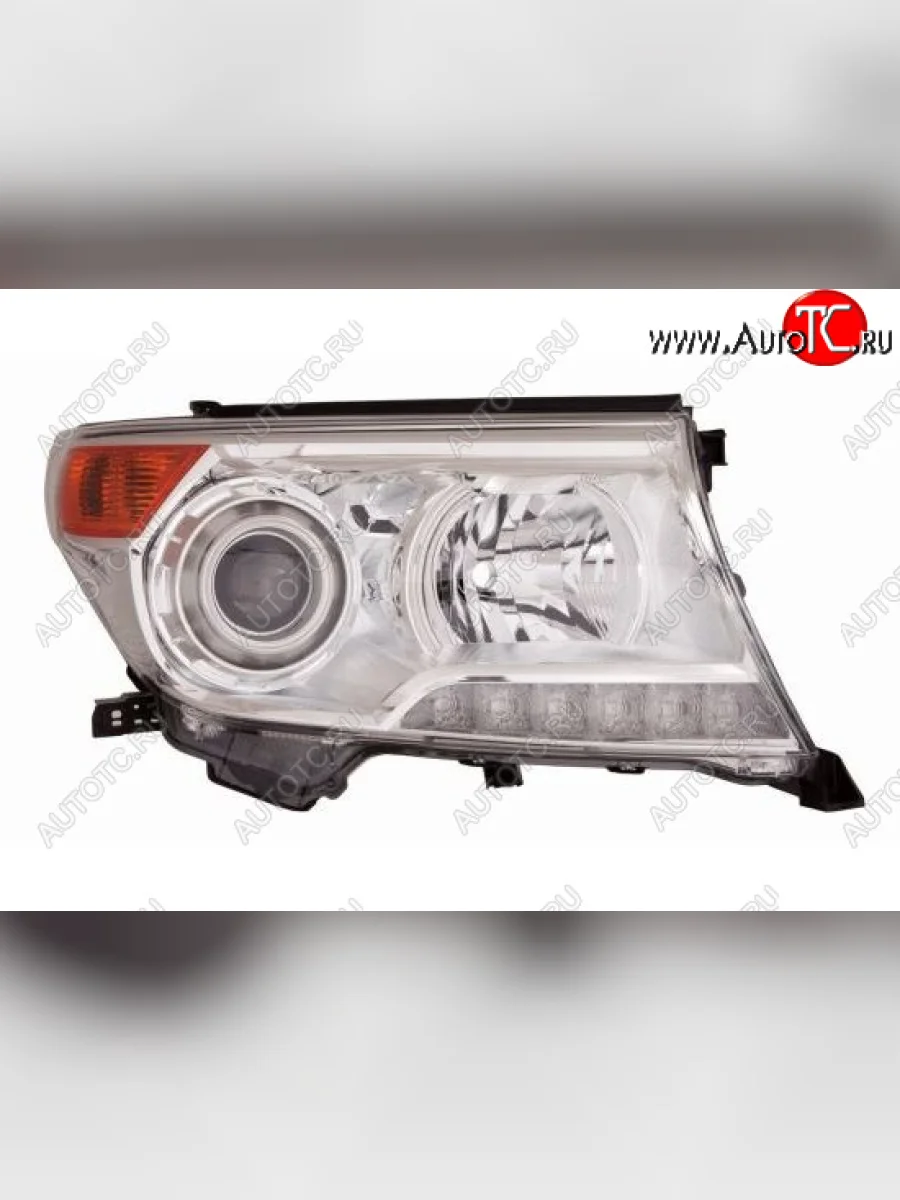 Правая фара (ксенон) DEPO Toyota Land Cruiser 200 1-ый рестайлинг (2012-2015)  в Перми Пермском крае