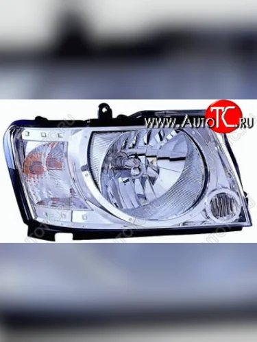 Правая фара (без корректора) DEPO Nissan Patrol 5 Y61 2-ой рестайлинг (2004-2010)