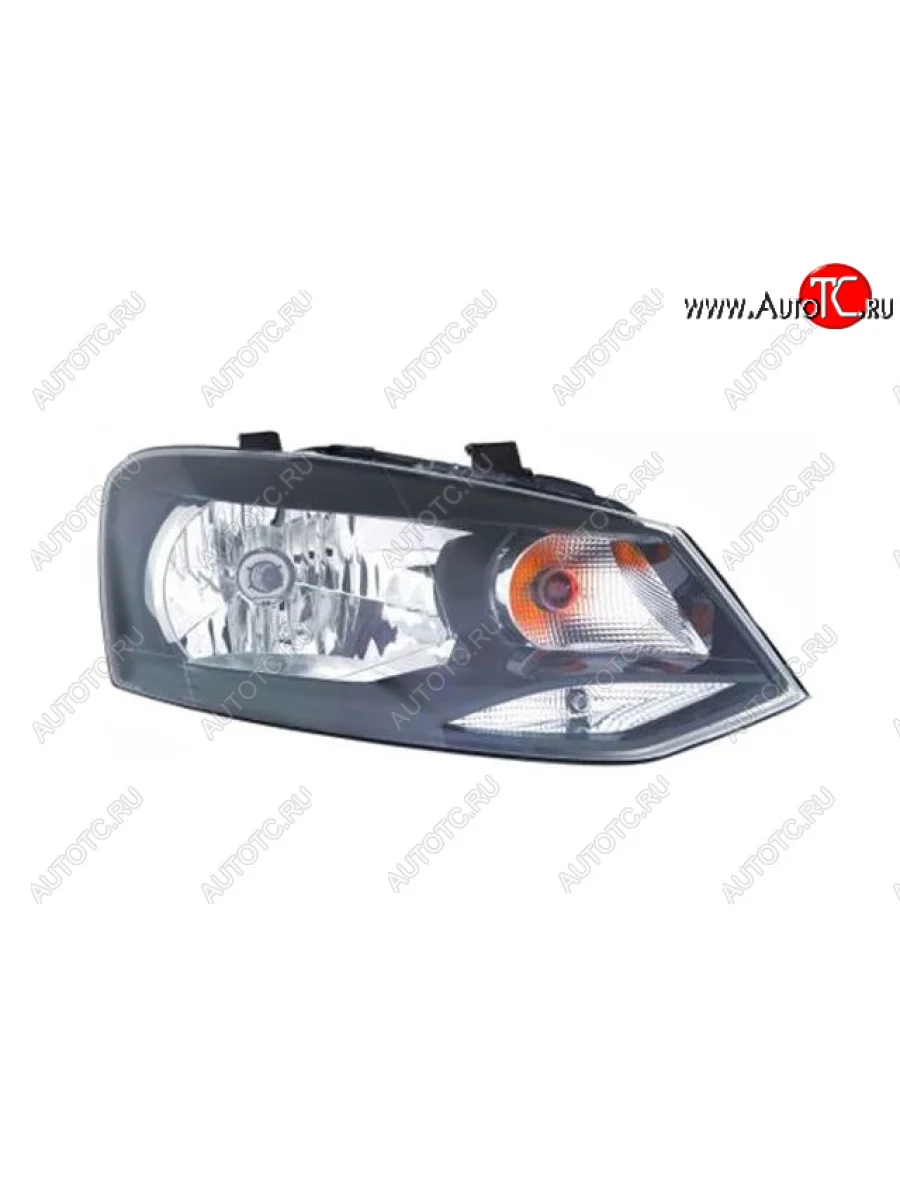 Правая фара CHINA Volkswagen Polo Mk5 6R,6C,61 седан дорестайлинг (2009-2015)  в Самаре Самарской области
