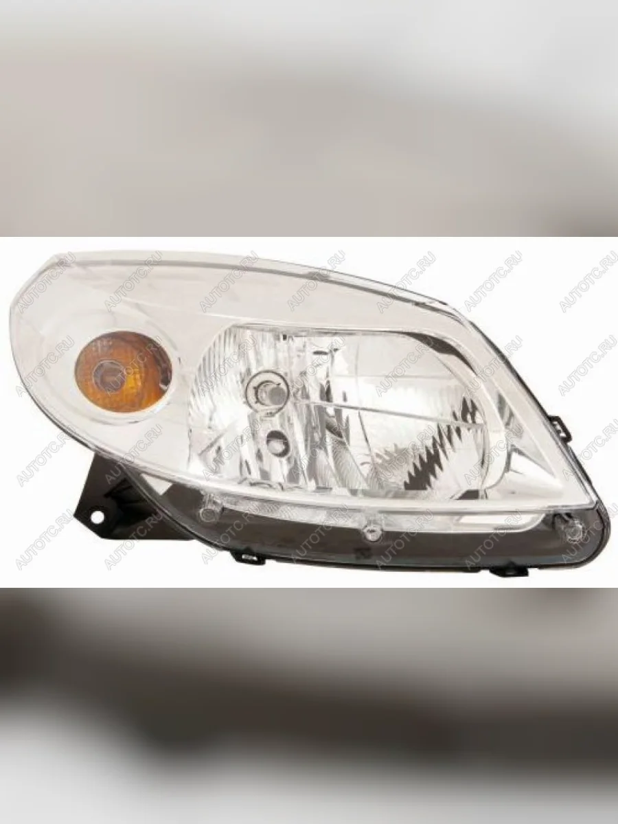 Правая фара (корректор) DEPO Renault Sandero 1 (2009-2014)  в Перми Пермском крае