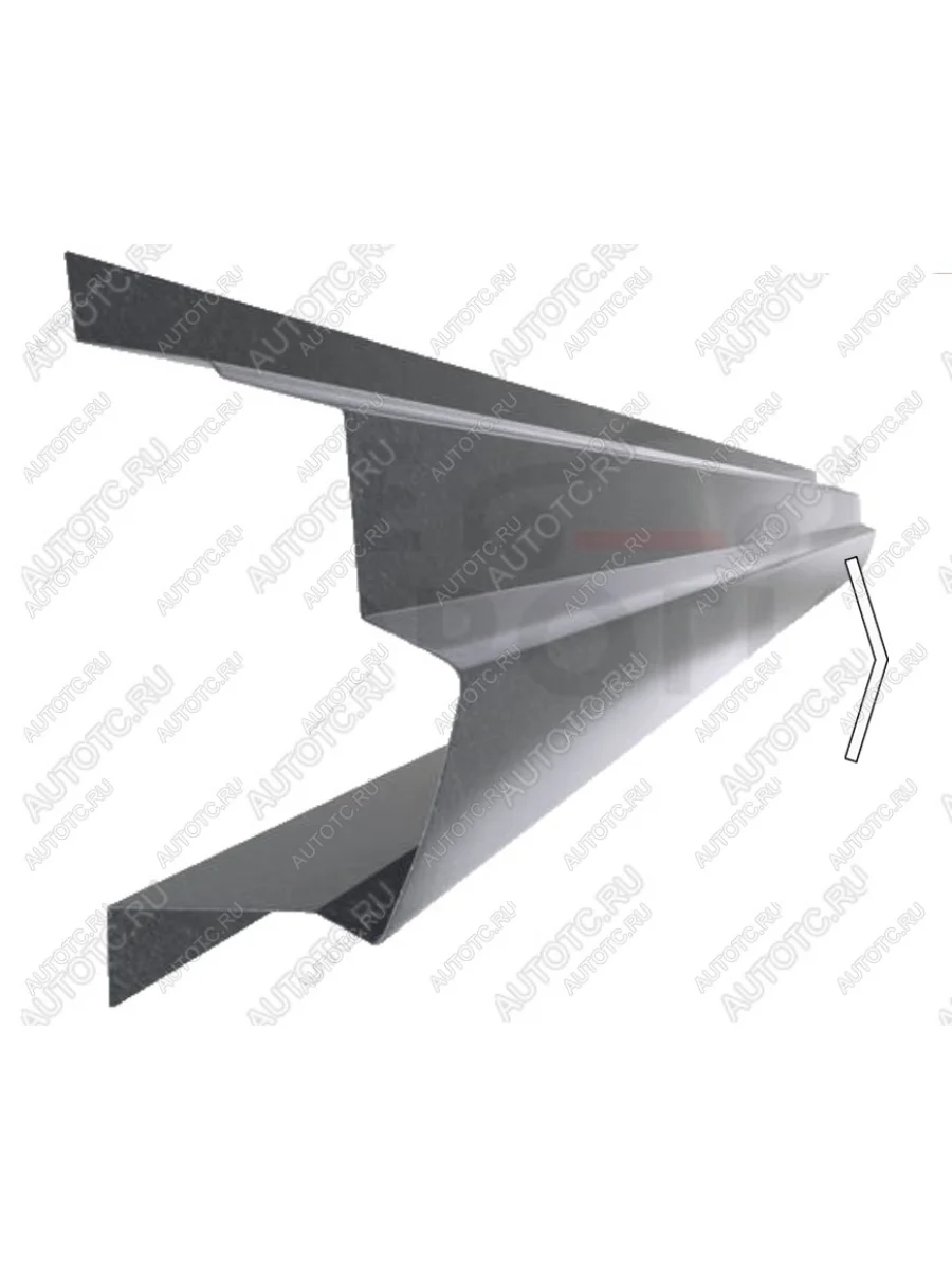 Левый порог (Ремкоплект) Vseporogi Ford Mustang SN-95 купе дорестайлинг (1993-1998)  в Самаре Самарской области