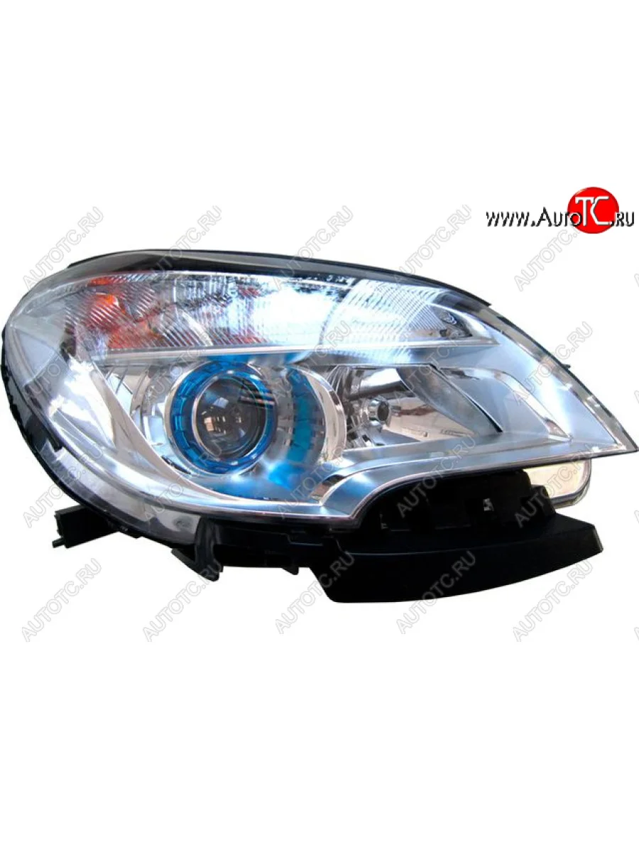 Правая фара (с электрокорректором, линзован) CHINA Opel Mokka  дорестайлинг (2012-2016)  в Перми Пермском крае