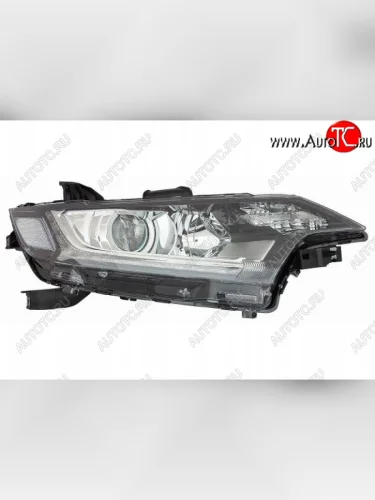 Правая фара (с электрокорректором, диодная) DEPO Mitsubishi Outlander GF 2-ой рестайлинг (2015-2018)