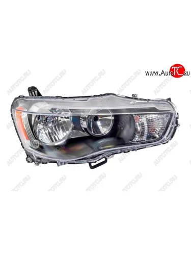 Правая фара (под корректор) DEPO Mitsubishi Outlander XL (CW)  рестайлинг (2010-2013)