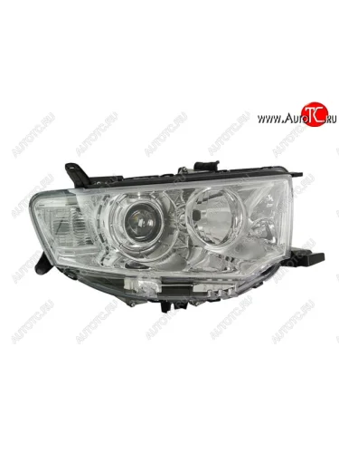 Правая фара (под корректор, линзован) DEPO Mitsubishi L200 4  рестайлинг (2013-2016)
