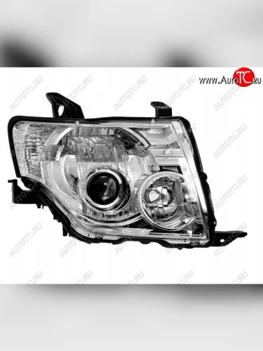 Правая фара (ксенон) BODYPARTS Mitsubishi Pajero 4 V80 дорестайлинг (2006-2011)