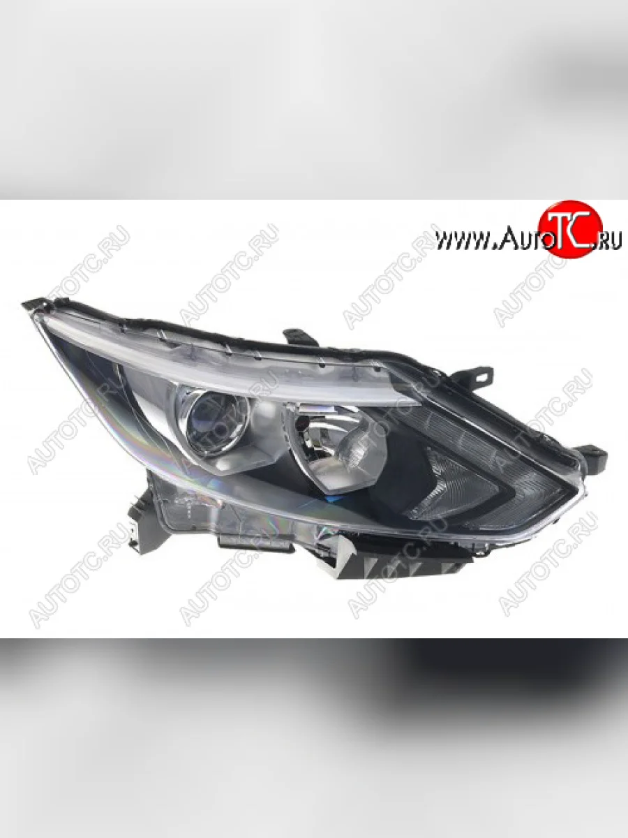Правая фара (с электрокорректором, диодная) DEPO Nissan Qashqai 2 J11 дорестайлинг (2013-2019)  в Перми Пермском крае