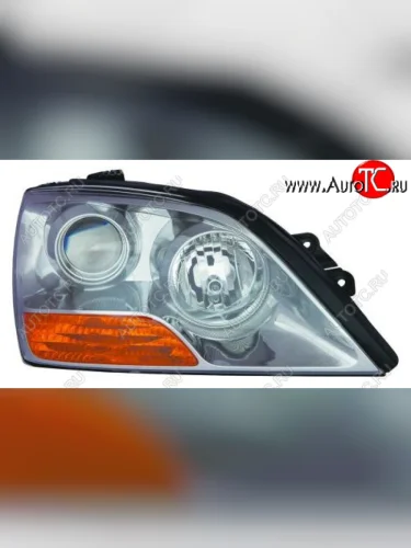 Правая фара (корректор, линзован) DEPO KIA Sorento BL рестайлинг (2006-2010)