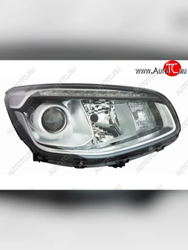 Правая фара (диодная) DEPO KIA Soul PS дорестайлинг (2014-2016)